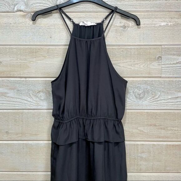 BCBG Peplum Waist Slip Dress - Picture 2 of 8